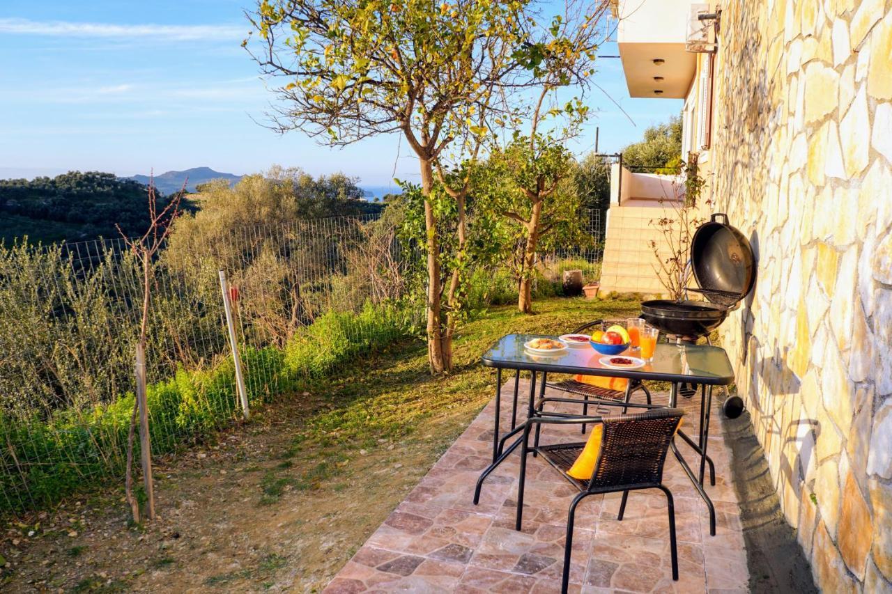 Olive Tree Hillside Apartment Stalós Esterno foto