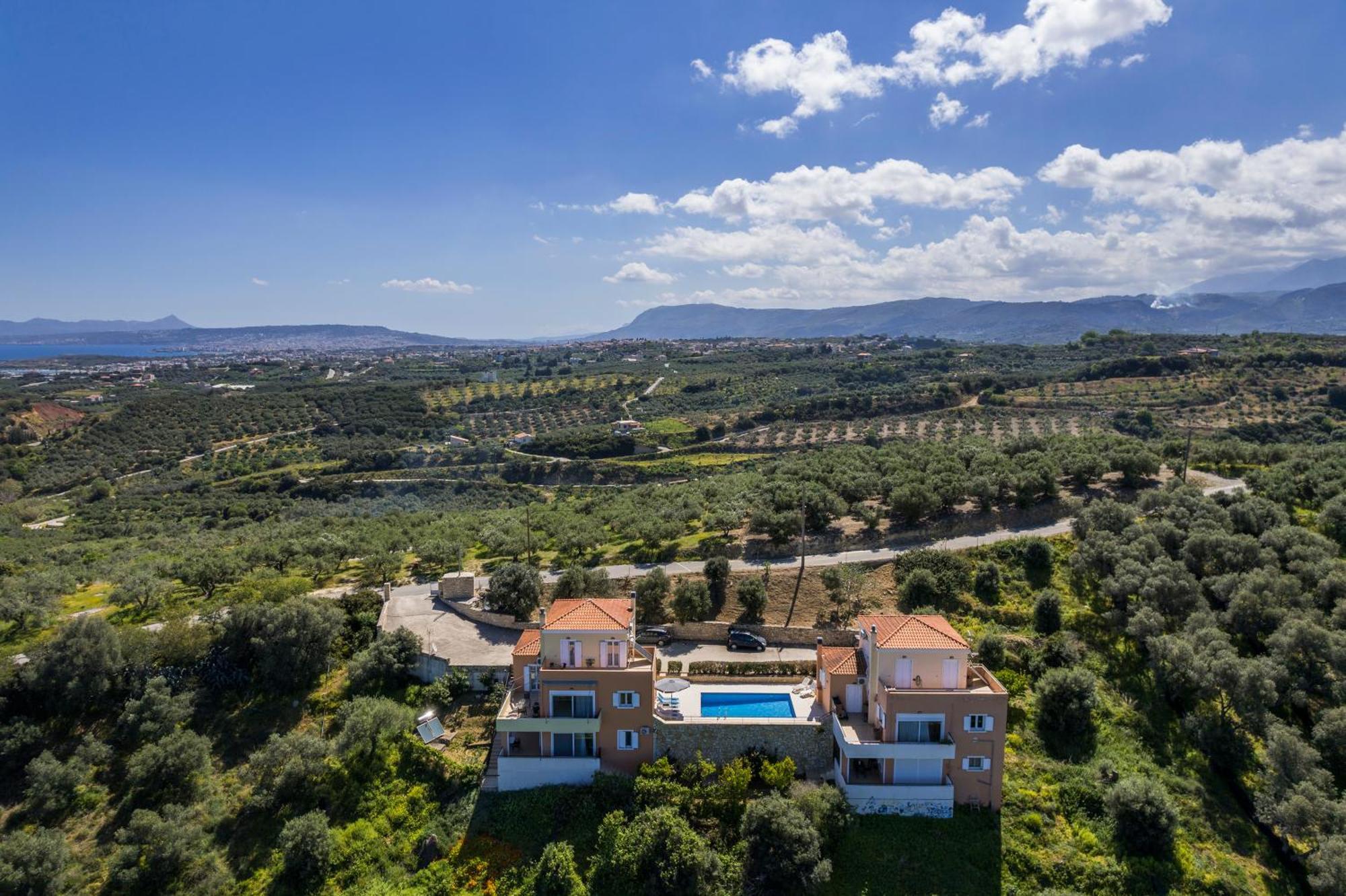 Olive Tree Hillside Apartment Stalós Esterno foto