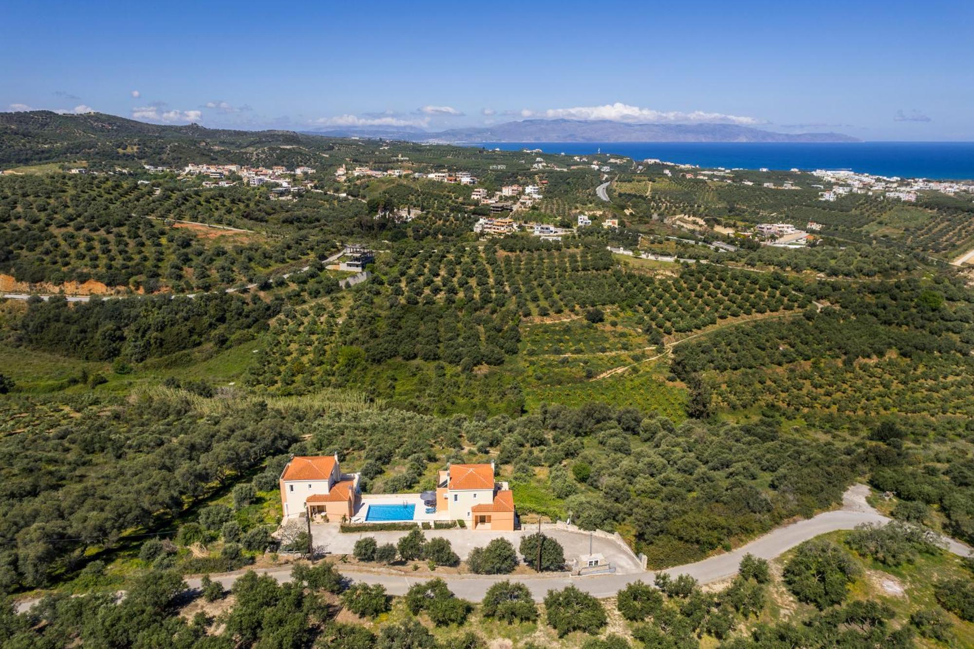 Olive Tree Hillside Apartment Stalós Esterno foto